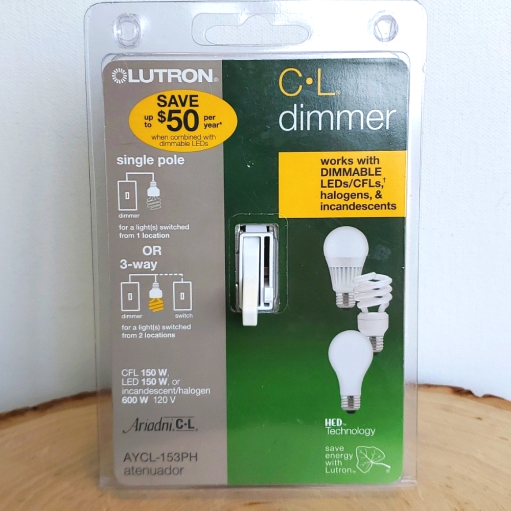 Lutron C-L Dimmer New in Box